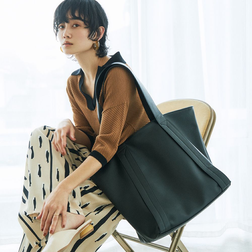 EM TOTE BAG & 2WAY PORCH [BLACK] | EM ONLINE STORE