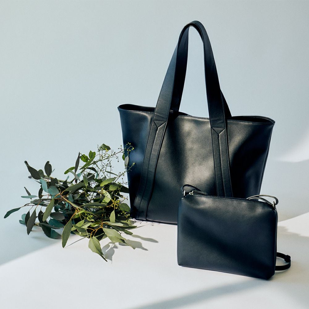 トートバッグ E.M EM TOTE BAG & 2WAY PORCH [BLACK] | EM ONLINE STORE